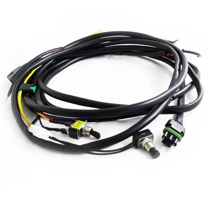 Baja Designs Onx6/Xl Hi-Power W/Mode Switch 2-Light Max (355 Watts) Wiring Harness - Universal 1