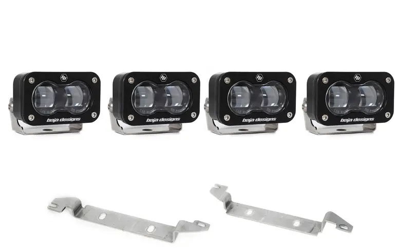 Baja Designs S2 Sae Oem Fog Light Replacement Kit - 2025-On Toyota 4Runner (Note: Non-Trd Pro) 1