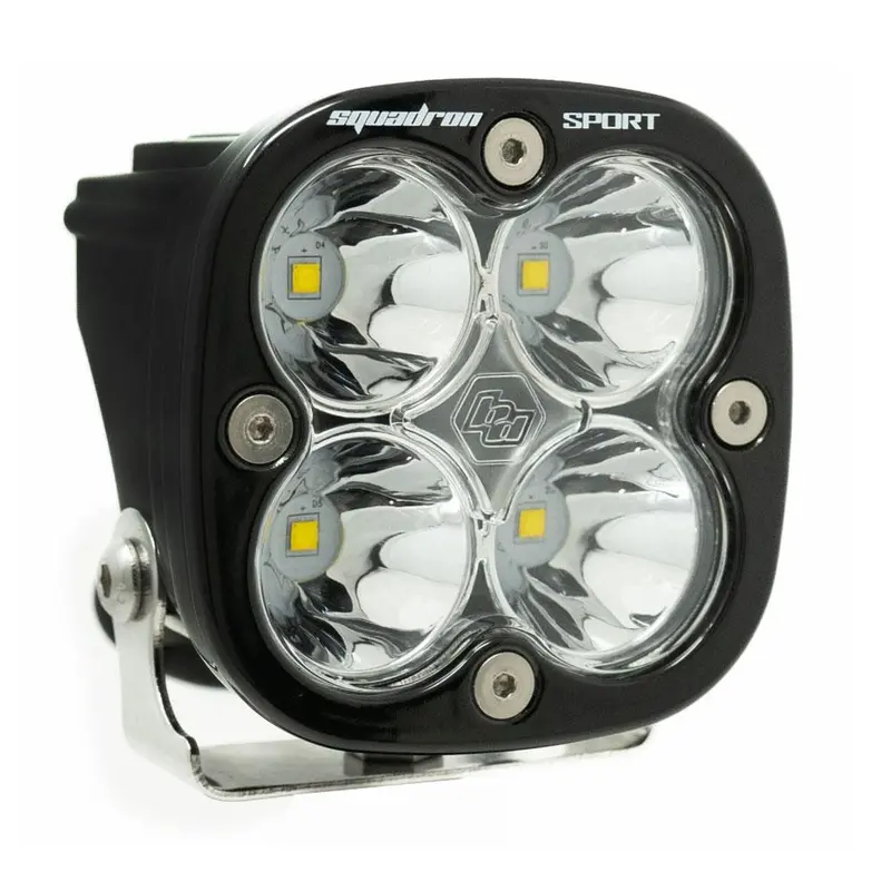 Baja Designs Squadron Sport Black Led Auxiliary Light Pod - Universal 1