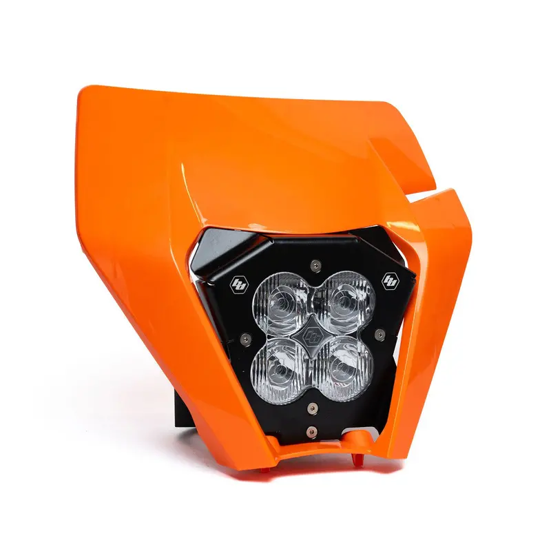 Baja Designs Xl40 (A/C) Led Headlight Kit W/ Ktm '17-19 Shell - Ktm 250-300 Xc ('17-19); 150-300 Xc-W ('17-18) 1