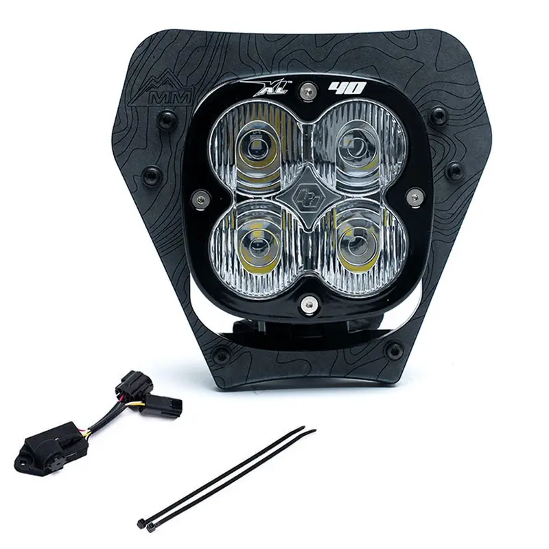 Baja Designs Xl40 (D/C) Led Headlight Kit W/ Dimmer - Ktm 150-300 Xc-W; 350-500 Xw-F; 450 Xcf-W ('24-25) 1