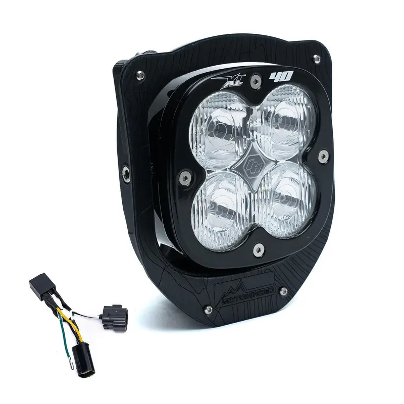 Baja Designs Xl40 (D/C) Led Headlight Kit W/ Hi-Low Harness - Husqvarna Fe-S ('24-25) 1