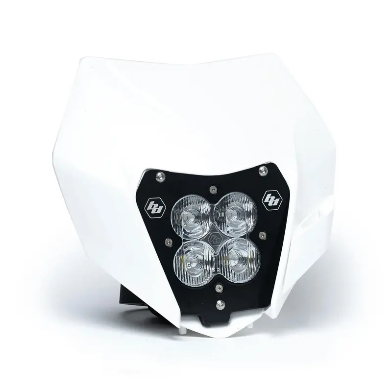 Baja Designs Xl40 (D/C) Led Headlight Kit W/ Ktm '14-16 Shell - Ktm 250-350 Sx-F/Xc-F/Xcf-W (’14-16); 450-500 Xc-W (’13-16) 1