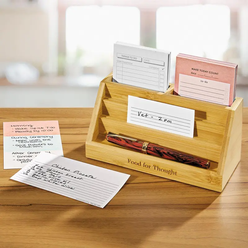 Bamboo Index Card Bleachers 1