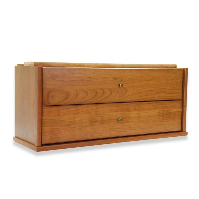 Barrister Bookcase Double Drawer Section 1