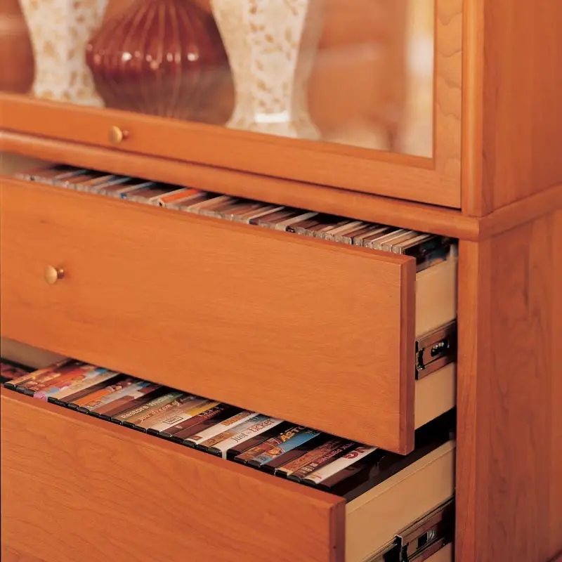 Barrister Bookcase Double Drawer Section 2