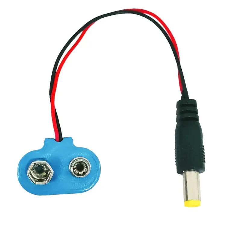 Battery Clip With Dc Jack 1