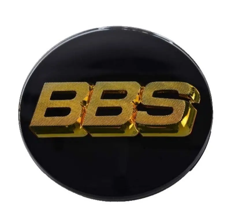 Bbs Center Cap 80.6Mm Black/Gold 1