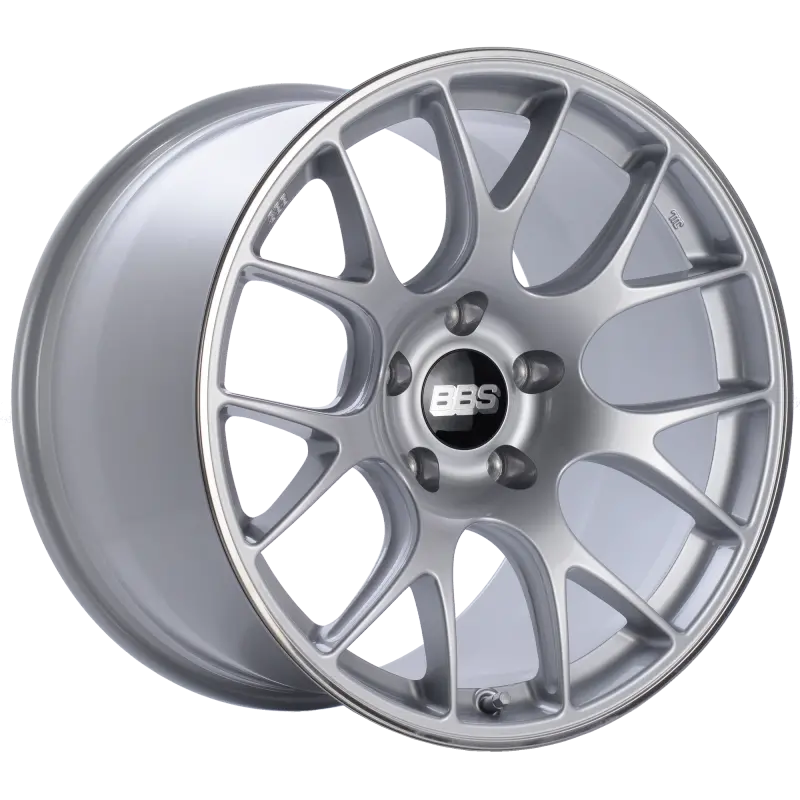 Bbs Ch-R 19X12 5X130 Et45 Cb71.6 Brilliant Silver Polished Rim Protector Wheel 1