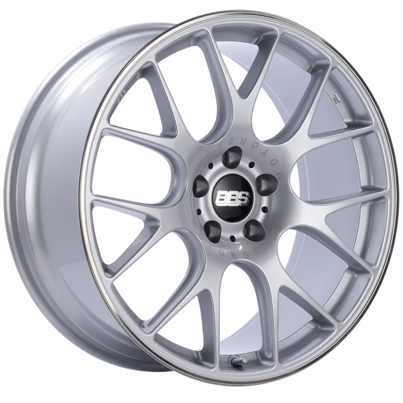 Bbs Ch-R 20X9 5X120 Et24 Brilliant Silver Polished Rim Protector Wheel -82Mm Pfs/Clip Required 1