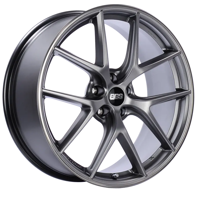 Bbs Ci-R 20X8.5 5X120 Et32 Platinum Silver Polished Rim Protector Wheel -82Mm Pfs/Clip Required 1