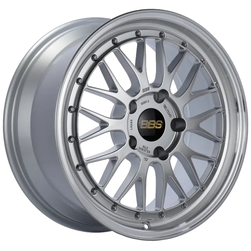Bbs Lm 18X8.5 5X130 Et56 Cb71.6 Diamond Silver Center Diamond Cut Lip Wheel 1
