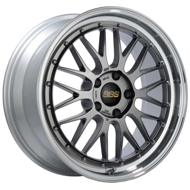 Bbs Lm 19X8.5 5X120 Et32 Diamond Black Center Diamond Cut Lip Wheel -82Mm Pfs/Clip Required 2