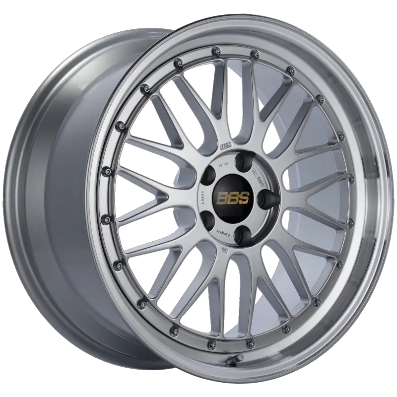 Bbs Lm 19X9 5X112 Et42 Diamond Silver Center Diamond Cut Lip Wheel -82Mm Pfs/Clip Required 1