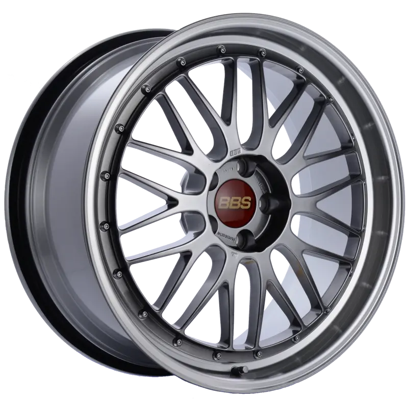 Bbs Lm 20X9.5 5X114.3 Et40 Cb66 Diamond Black Center Diamond Cut Lip Wheel 1