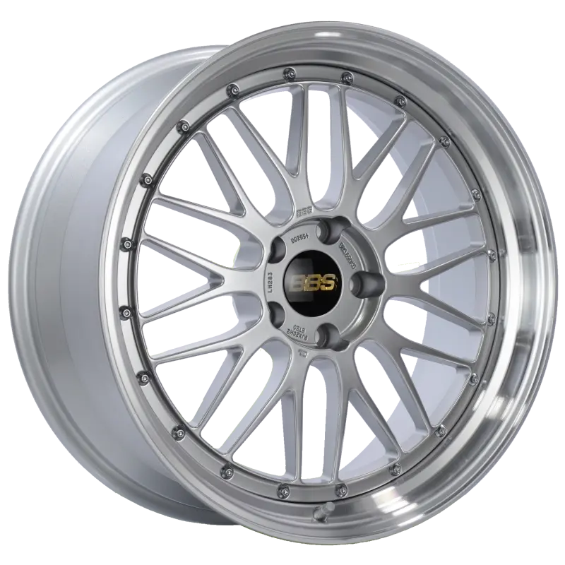 Bbs Lm 20X9 5X120 Et20 Diamond Silver Center Diamond Cut Lip Wheel -82Mm Pfs/Clip Required 2