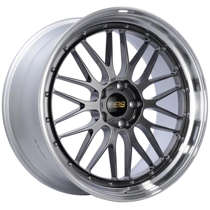 Bbs Lm 21X10 5X120 Et38 Diamond Black Center Diamond Cut Lip Wheel -82Mm Pfs/Clip Required 2