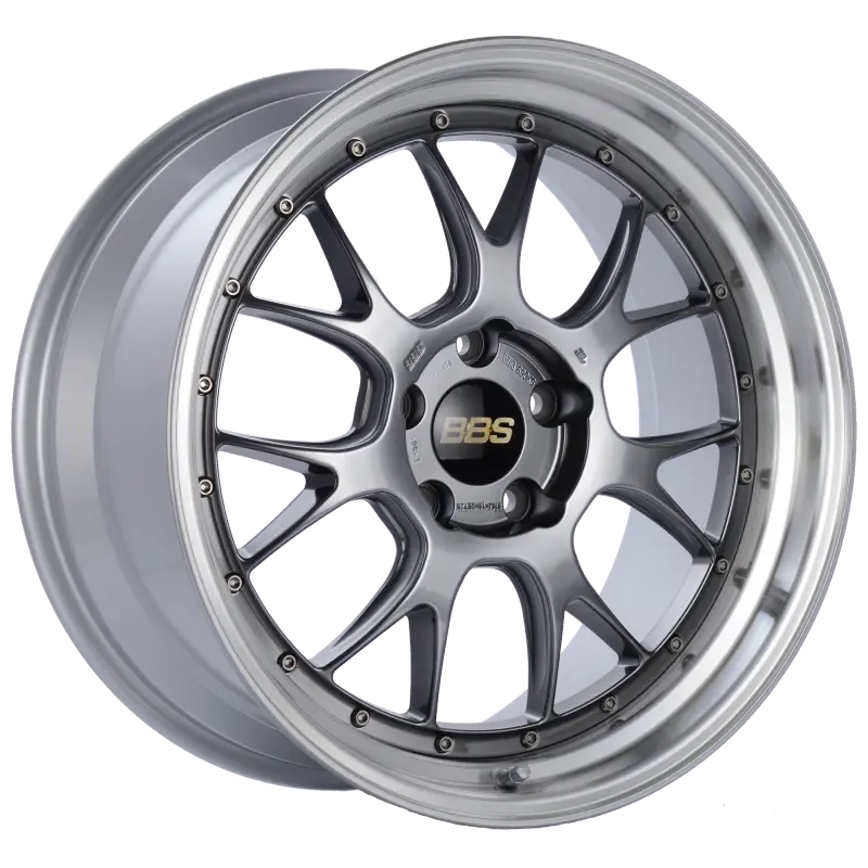 Bbs Lm-R 19X9.5 5X120 Et25 Diamond Black Center Diamond Cut Lip Wheel -82Mm Pfs/Clip Required 1