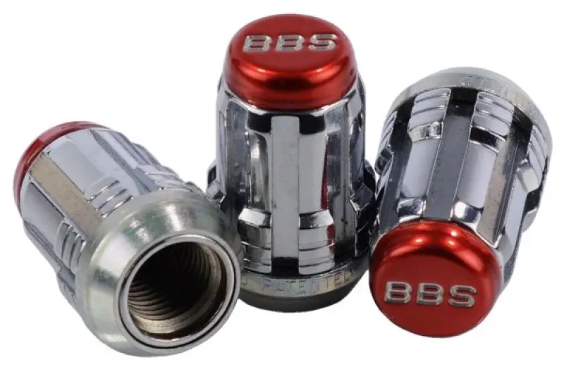 Bbs Mcgard Spline Lug Nut Set 12X1.5 Red 1