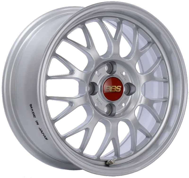 Bbs Rg-F 15X7 4X100 Et42 Sport Silver Wheel -70Mm Pfs/Clip Required 1