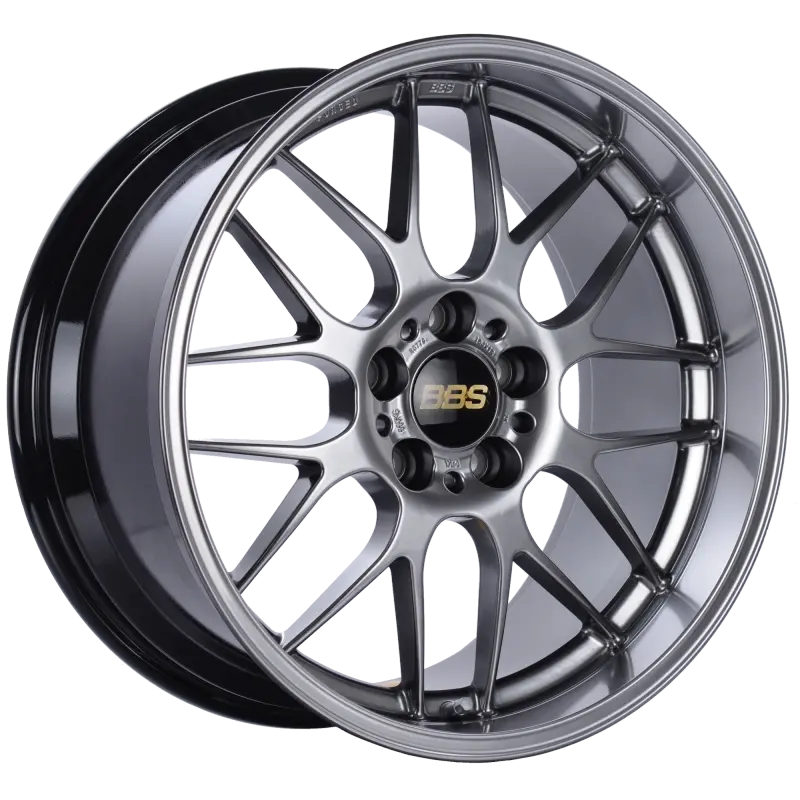 Bbs Rg-R 18X10 5X120 Et25 Diamond Black Wheel -82Mm Pfs/Clip Required 1