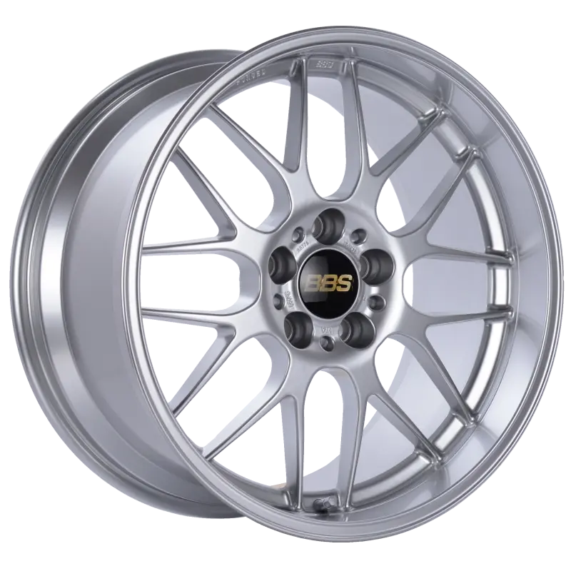 Bbs Rg-R 19X8.5 5X114.3 Et18 Sport Silver Polished Lip Wheel -82Mm Pfs/Clip Required 1
