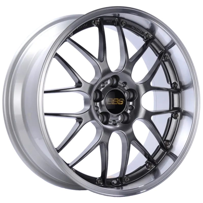 Bbs Rs-Gt 18X9.5 5X112 Et32 Diamond Black Center Diamond Cut Lip Wheel -82Mm Pfs/Clip Required 1