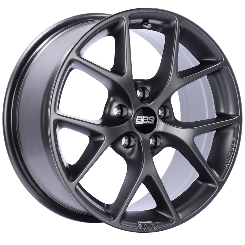 Bbs Sr 17X8 5X120 Et30 Cb72.5 Satin Grey Wheel 1