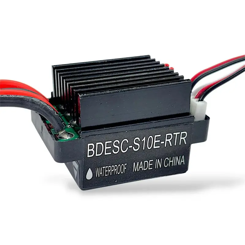 Bdesc-S10e-Rtr Waterproof 300A Brushed Esc | High-Power 6V–12V Electronic Speed Controller For Rc Boats, Cars & Robotics 2