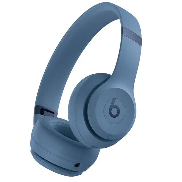 Beats Solo4 Wireless Headphones - On-Ear Wireless Headphones - Slate Blue, Model A3140 1