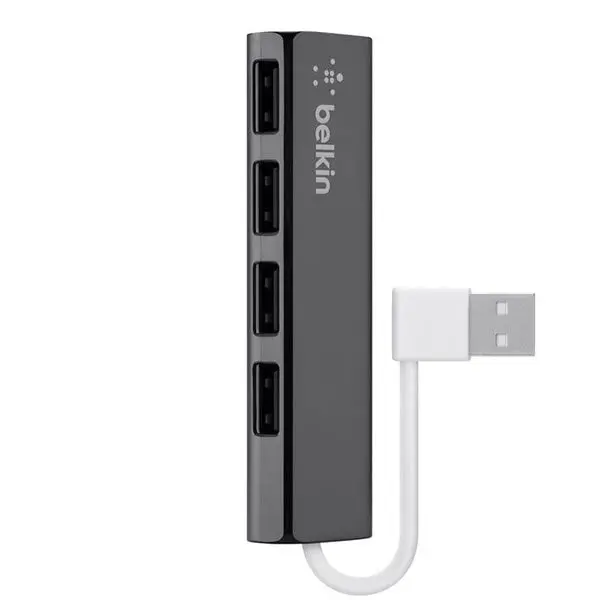 Belkin 4-Port Ultra-Slim Travel Hub 4-Port Ultra-Slim Travel Hub 1