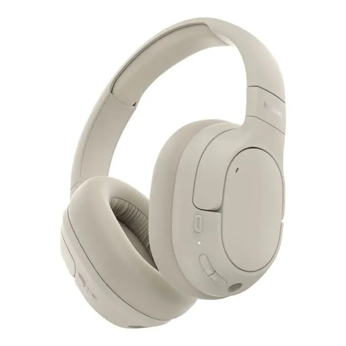 Belkin - Bluetooth Headphones - Sand 1