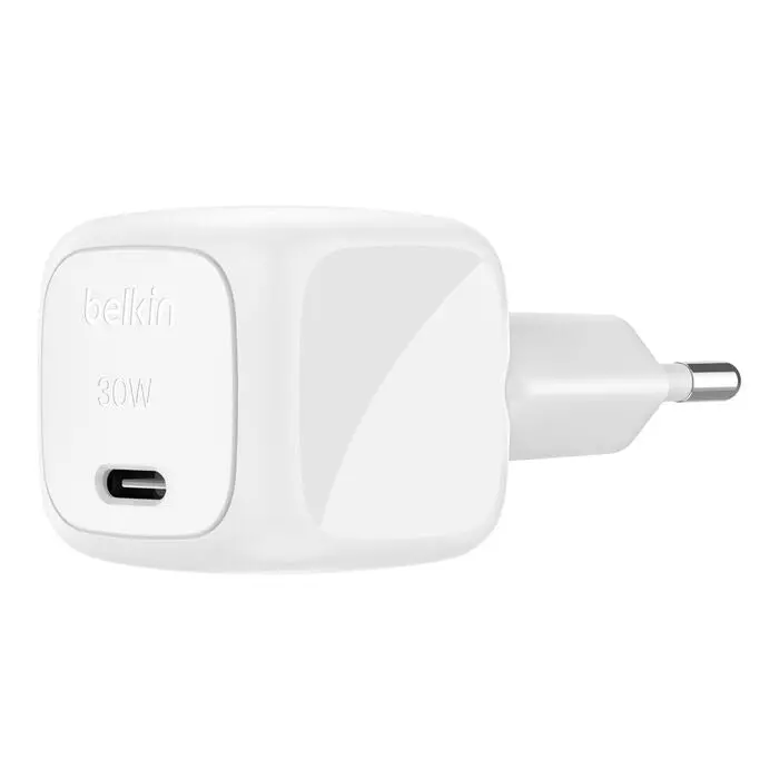 Belkin - Boostcharge 20Watt Wall Charger (1 X Usb-C Port) - White (Does Not Include Cable) 1