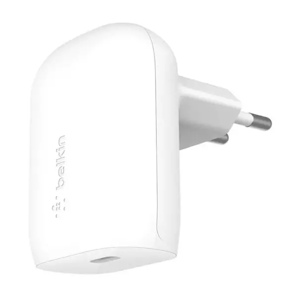 Belkin | Boostcharge | 30W Usb Type-C Pd 3.0 Pps Wall Charger - White 1