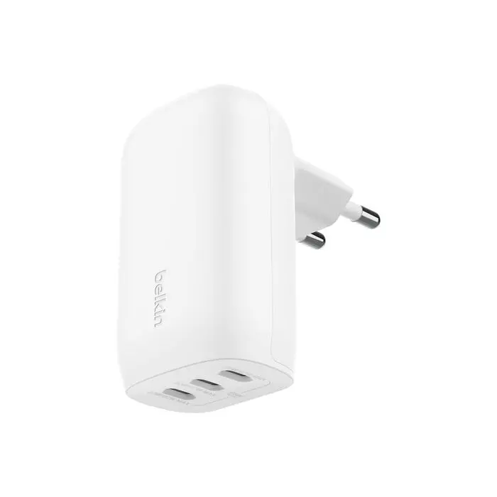 Belkin - Boostcharge - 67 Watt Wall Charger Triple Usb-C Ports Pd Wall Charger 1