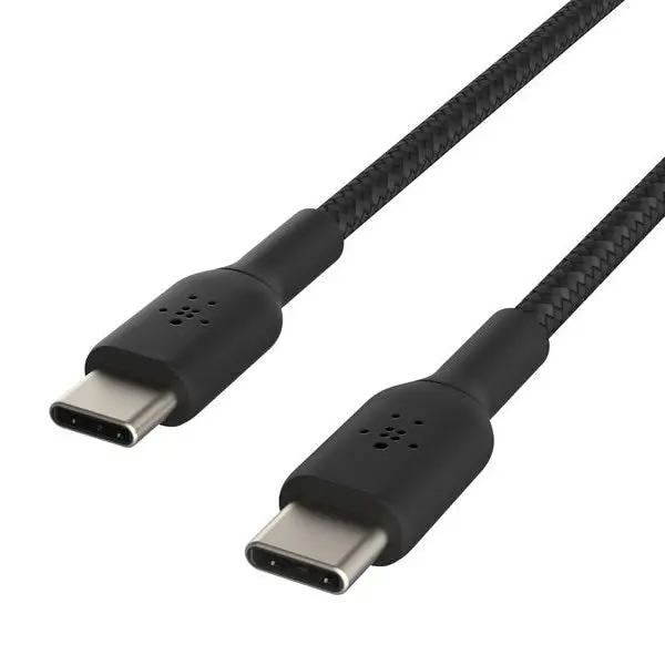 Belkin Boostcharge Braided Usb-C To Usb-C 1M Cable - Black 2