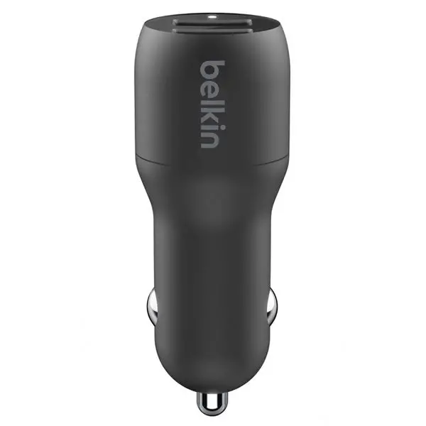 Belkin | Boostcharge | Dual Usb-A Car Charger 24W + Usb-A To Usb-C Cable 2