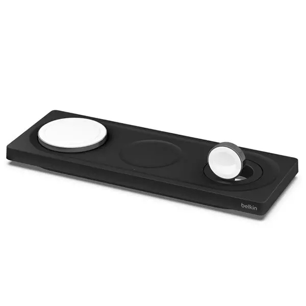 Belkin | Boostcharge Pro | 15W 3-In-1 Wireless Charging Pad - Black 1