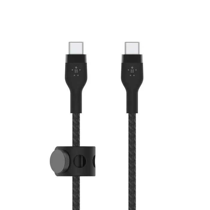 Belkin - Boostcharge Pro Flex Usb-C To Usb-C Cable 60 Watt 1 Meter - Black 1