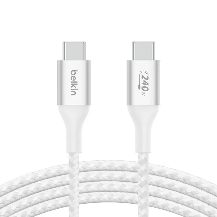 Belkin Boostcharge - Usb-C Male To Usb-C Male Braided Cable 240 Watt 1