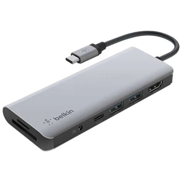 Belkin Connect™ Usb-C 7-In-1 Multiport Hub Adapter 1
