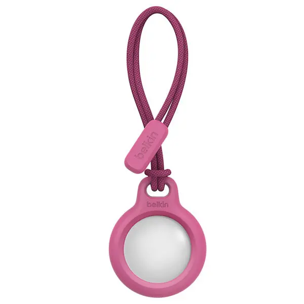Belkin Secure Holder With Strap For Airtag - Pink 1