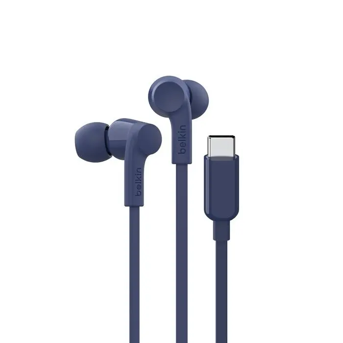Belkin - Soundform Headphones With Usb-C Connector - Blue 1
