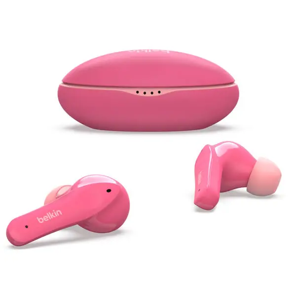 Belkin Soundform Nano Wireless Earbuds For Kids - Pink 1