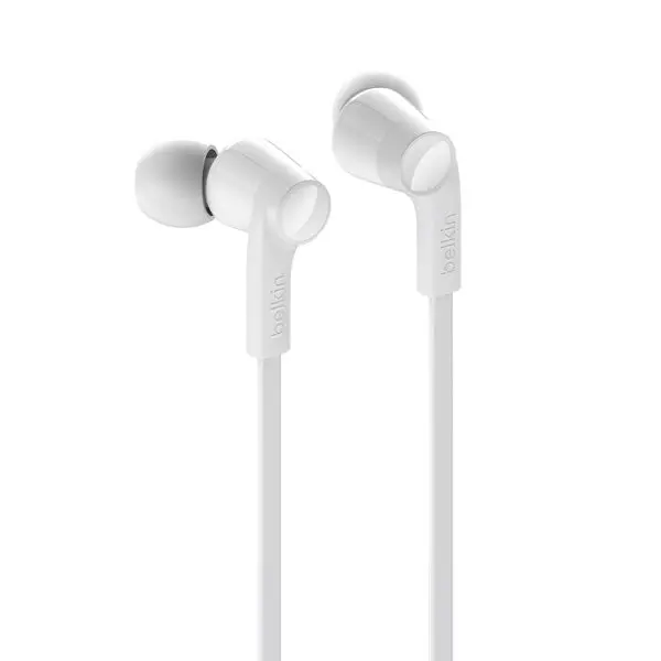 Belkin Soundform Wired Earbuds With Usb-C Connector - White 2