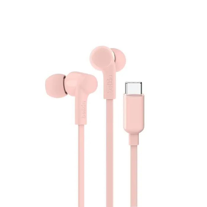 Belkin - Soundfrom - Headphones With Usb-C Connector - Pink 1