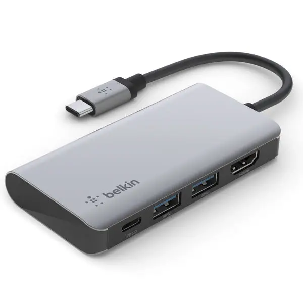 Belkin Usb-C 4-In-1 Multiport Adapter 1
