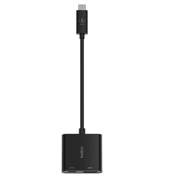 Belkin Usb-C To Hdmi + Charge Adapter With Up To 60W Of Power Delivery 2