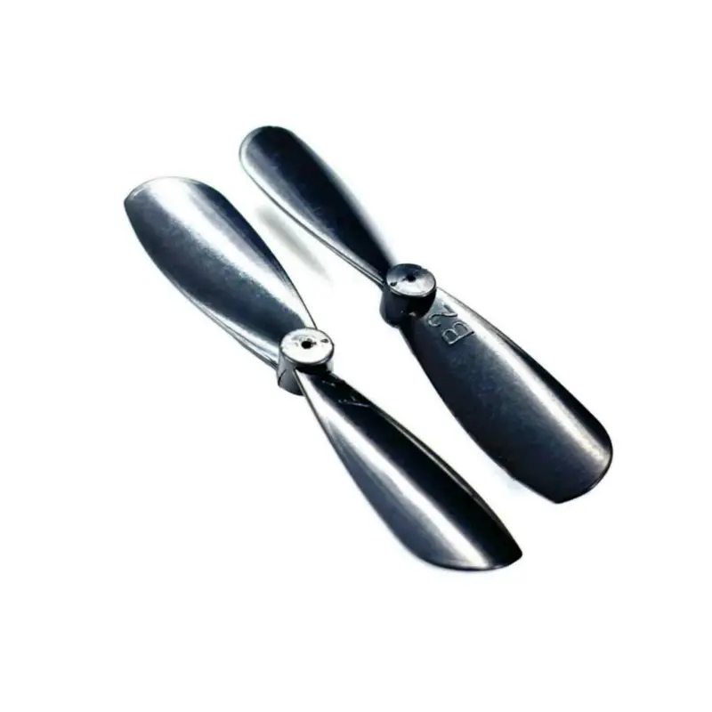 Black Original Mini Propeller Pair | Clockwise & Anticlockwise For 7Mm Coreless Motor 1