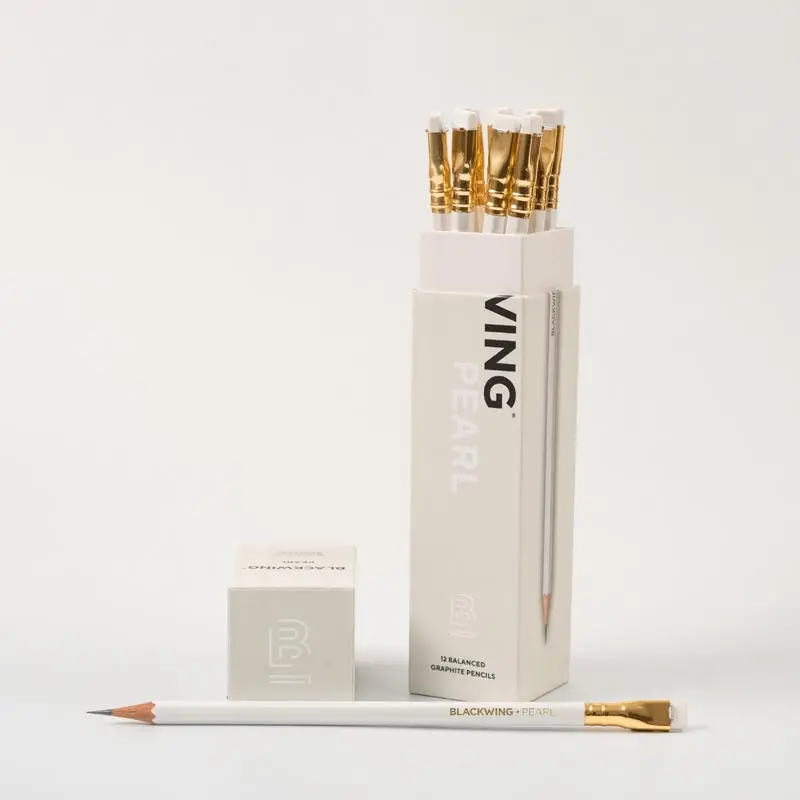 Blackwing Pearl Pencil With White Eraser 1